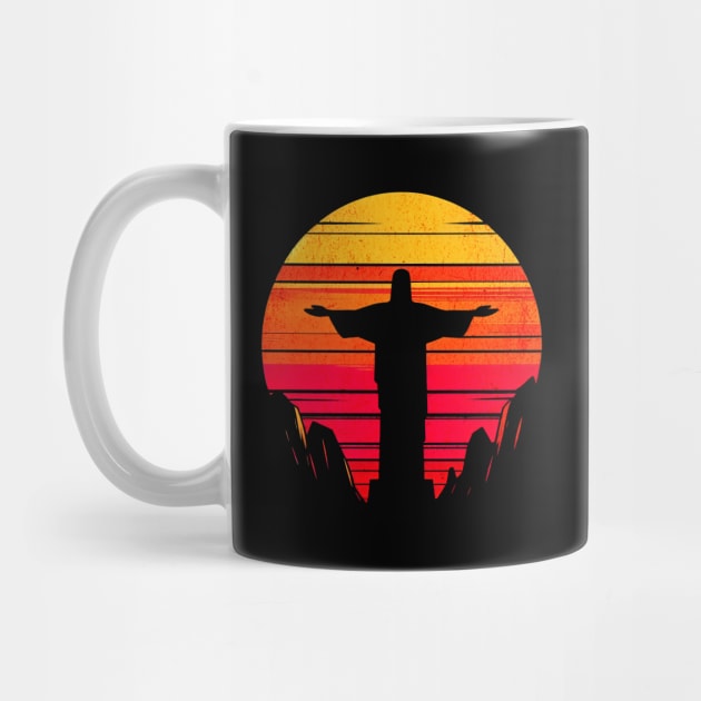 Christ the Redeemer Rio de Janeiro Design by Miami Neon Designs